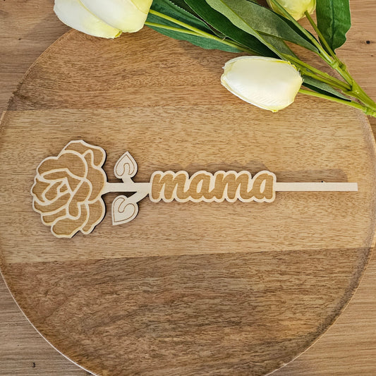 Enobarvna roža "MAMA"