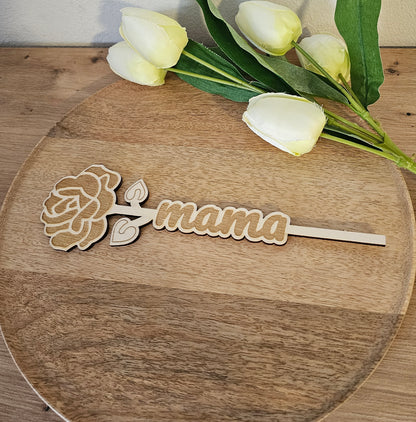 Enobarvna roža "MAMA"